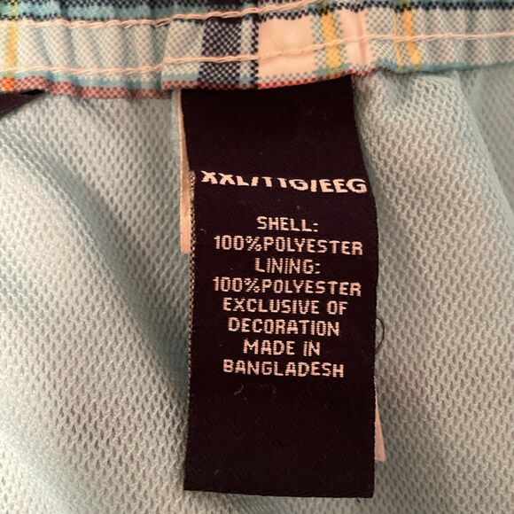 Chaps Laguna Blu Mens XXL Board Shorts Swim Trunks Drawstring Pockets - Picture 9 of 12